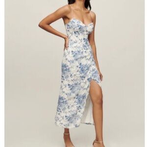 Reformation Kourtney Midi Dress